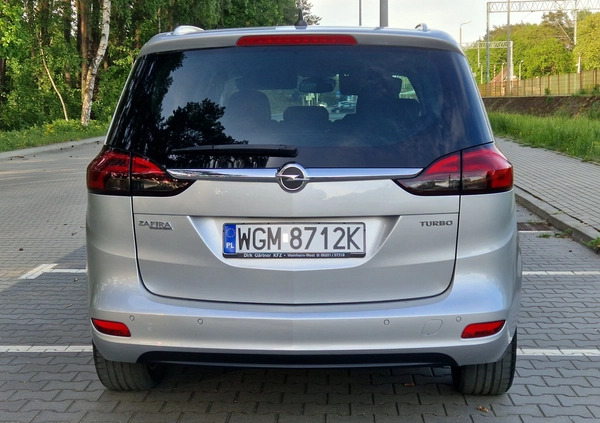 Opel Zafira cena 36900 przebieg: 189000, rok produkcji 2012 z Żyrardów małe 704